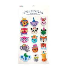 Stickiville Party Animals bolyhos matricák matrica