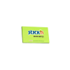 Stickn Öntapadó jegyzettömb STICK`N 76x127mm neon zöld 100 lap