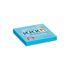 Stickn Öntapadó jegyzettömb STICK`N 76x76mm 360°-ban tapadó kék 100 lap post-it