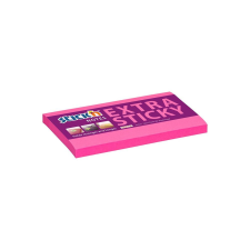 Stickn Öntapadó jegyzettömb STICK`N extra erős 76x127mm neon rózsaszín 90 lap post-it
