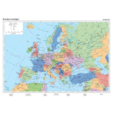 Stiefel Európa politikai térképe+tematikus térképek duo óriásposzter térkép