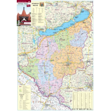 Stiefel Somogy megye falitérkép térkép