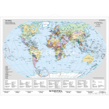 Stiefel The World (angol világtérkép) iskolai kiegészítő