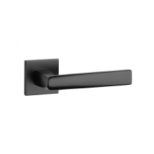STILE ADANA Négyzetrozettás Q SLIM 7MM BLACK - Fekete WC zár és alkatrészei