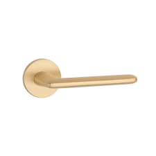 Stile AVA Körrozettás R SLIM 7MM GOLD SATIN - Szatén arany színű BB zár és alkatrészei