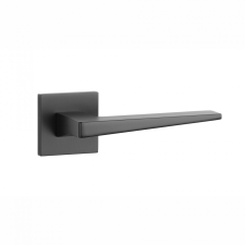 STILE EDA Négyzetrozettás Q SLIM 7MM BLACK - Fekete BB zár és alkatrészei
