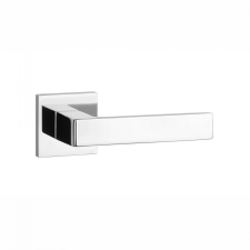 Stile HIRA Négyzetrozettás Q SLIM 7MM CP - Fényes króm WC zár és alkatrészei