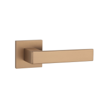 Stile HIRA Négyzetrozettás Q SLIM 7MM LIGHT BROWN - Világos barna WC zár és alkatrészei