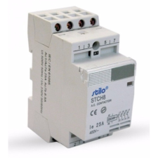 Stilo moduláris kontaktor STCH8 40-40 230VAC,4 pólus 3modul villanyszerelés