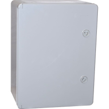 Stilo műanyag elosztószekrény 600x500x220mm, IP65, ABS, fém szerelőlappal villanyszerelés