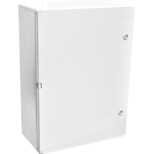 Stilo műanyag elosztószekrény 700x500x250mm, IP65, ABS, fém szerelőlappal villanyszerelés