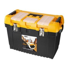 Stilo szerszámosláda fém csattal 22&quot; 564x310x388mm villanyszerelés