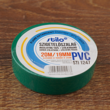 Stilo szigetelő szalag 20x19 zöld villanyszerelés