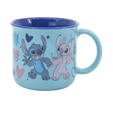  Stitch &amp; Angel kerámia reggeliző bögre 350ML ajándék dobozban bögrék, csészék