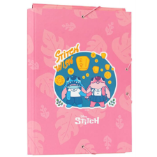 Stitch füzetbox A/4, Stitch wish, rózsaszín füzetbox