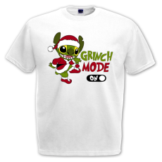  Stitch Grincs Mode - Karácsonyi Férfi Póló