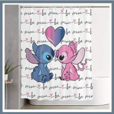  Stitch rajzfilm mintás zuhanyfüggöny GJ1205815 lakástextília