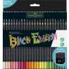 Stocktechnik Kereskedelmi Kft. Faber-Castell Színes ceruza készlet 50db-os Black Edition fekete test