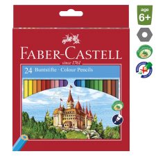 Stocktechnik Kft. Faber-Castell Színesceruza 24db színes ceruza