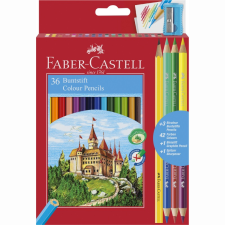 Stocktechnik Kft. Faber-Castell Színesceruza 36+ 3db BICOLOR + 1grafitceruza színes ceruza