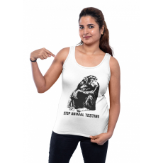  Stop animal testing - Női Atléta