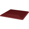  STOPNICA RYFLOWANA NAROŻNA GŁADKA ROSA  Natural Rosa 30x30x1,1