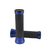 Str8 CNC fekete / alumínium markolatok STR8 Kormány és tartozékai Markolat egyéb motorkerékpár alkatrész