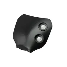 Str8 Halogén fényszóró Enduro CROSS fekete STR8 Elektronika Világítások Fényszórók (OEM) egyéb motorkerékpár alkatrész