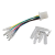 Str8 Hátsó lámpa adapter STR8 Easy Connect, irányjelző funkcióval, univerzális