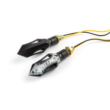 Str8 Irányjelzők LED szekvenciális Sakado fekete / fehér STR8 Elektronika Lámpa, fényszóró, index egyéb motorkerékpár alkatrész