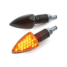 Str8 LED Demon II E fekete irányjelzők motorkerékpár irányjelző