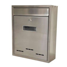 STR Flatbox modern rozsdamentes acél Postaláda #ezüst postaláda
