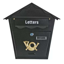 STR Nestor modern fém Postaláda #fekete postaláda