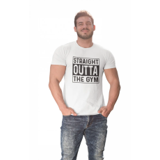  Straight outta the gym - Férfi Póló