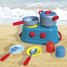 Strand konyha - Játék konyha homokozó játék konyhakészlet