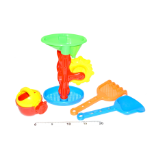 Strandkészlet 22 cm 4 darab homokozójáték