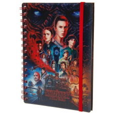 Stranger Things 3D spirálfüzet füzet