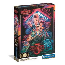 Stranger Things Starcourt Mall 1000 db-os Compact puzzle Clementoni puzzle, kirakós