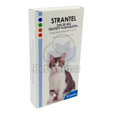 Strantel Strantel tabletta macskák részére A.U.V 8 db élősködő elleni készítmény kutyáknak