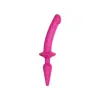 Strap-On-Me Swith Semi-Realistic S - 2in1 szilikon dildó (pink)