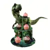  Strapabíró 3-szintes T-Rex tortatartó