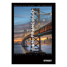Street Füzet STREET Bridges A/5 50 lapos vonalas füzet