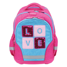 Street Hátizsák STREET Love ergonomikus kulcstartóval iskolatáska