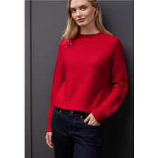 STREET ONE női pulóver SEAMLESS STRUCTURE SWEATER 303555-16865 női pulóver, kardigán