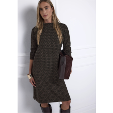 STREET ONE női ruha - mintás, meleg, hosszú ujjú 144740-20001 női ruha