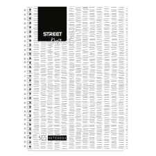 Street Spirálfüzet kockás street pad a/4 100 lapos fehér 67125 füzet