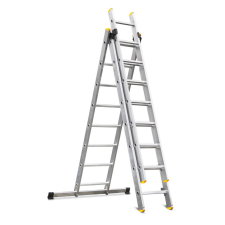 Strend Pro 3x8 fokos alumínium létra - max. 4.8m létra és állvány