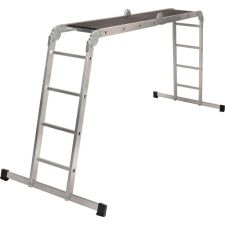 Strend Pro 4in1 4x3 fokos alumínium létra - max. 3.46m létra és állvány