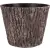 STREND PRO Garden Virágcserép Strend Pro Woodeff, 37,5 x 30 cm, dió, fa hatás