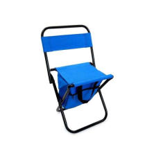 Strend pro Mini összecsukható Szék, Táskával, Kék, max 80 kg, 20x25x47 cm horgászszék, ágy